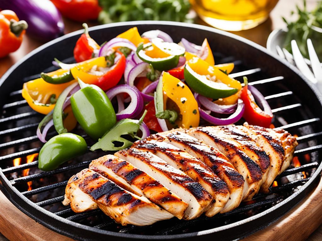 ancho-grilled chicken breast