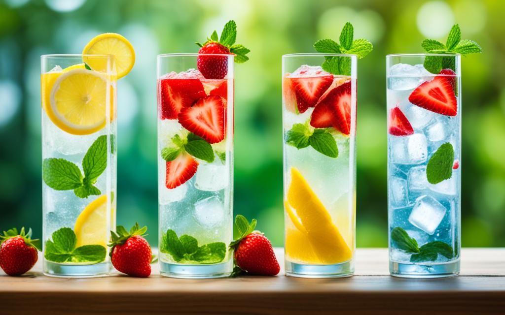 fruit-infused waters