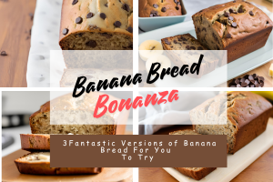 3 banana bread recipes