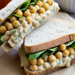 Avocado and Chickpea Sandwich