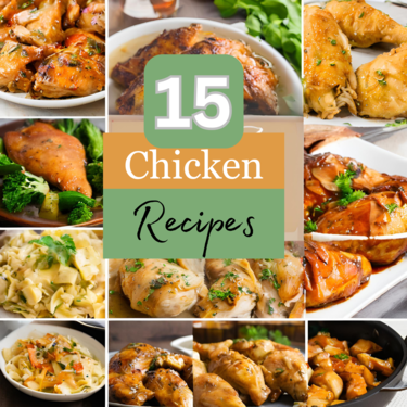 15 Chicken recipes