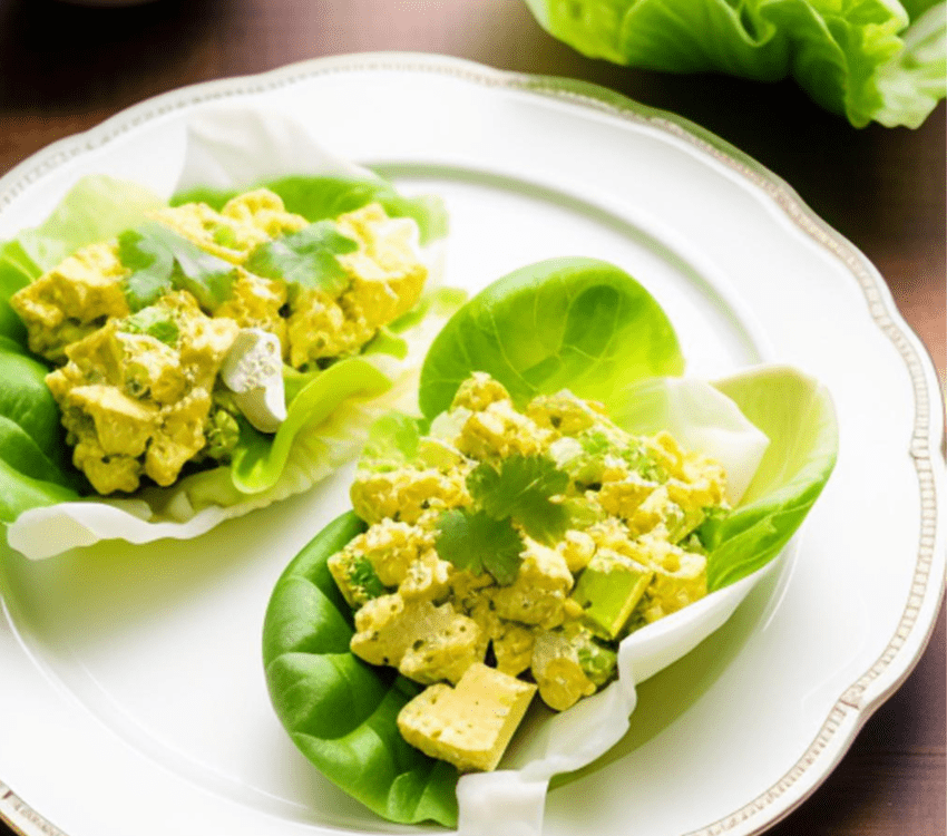 Egg Salad Lettuce Wraps