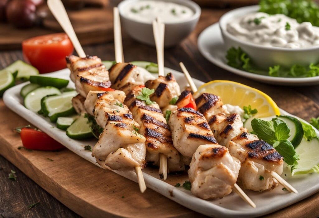 Greek Chicken Souvlaki