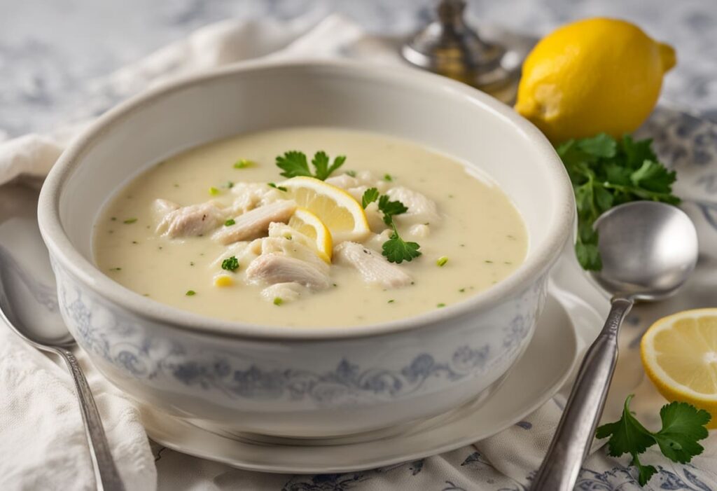 Greek Lemon Chicken Soup (Avgolemono)