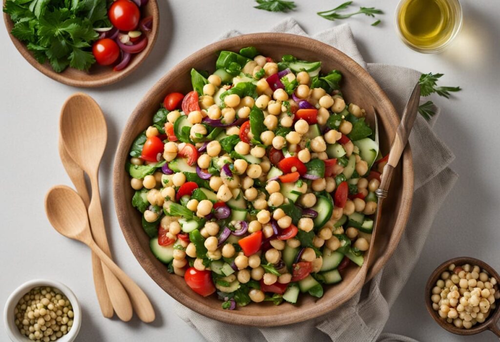 Mediterranean Chickpea Salad