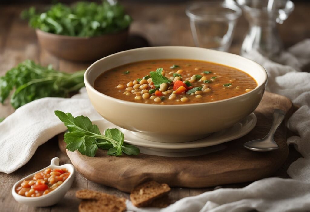 Mediterranean Lentil Soup