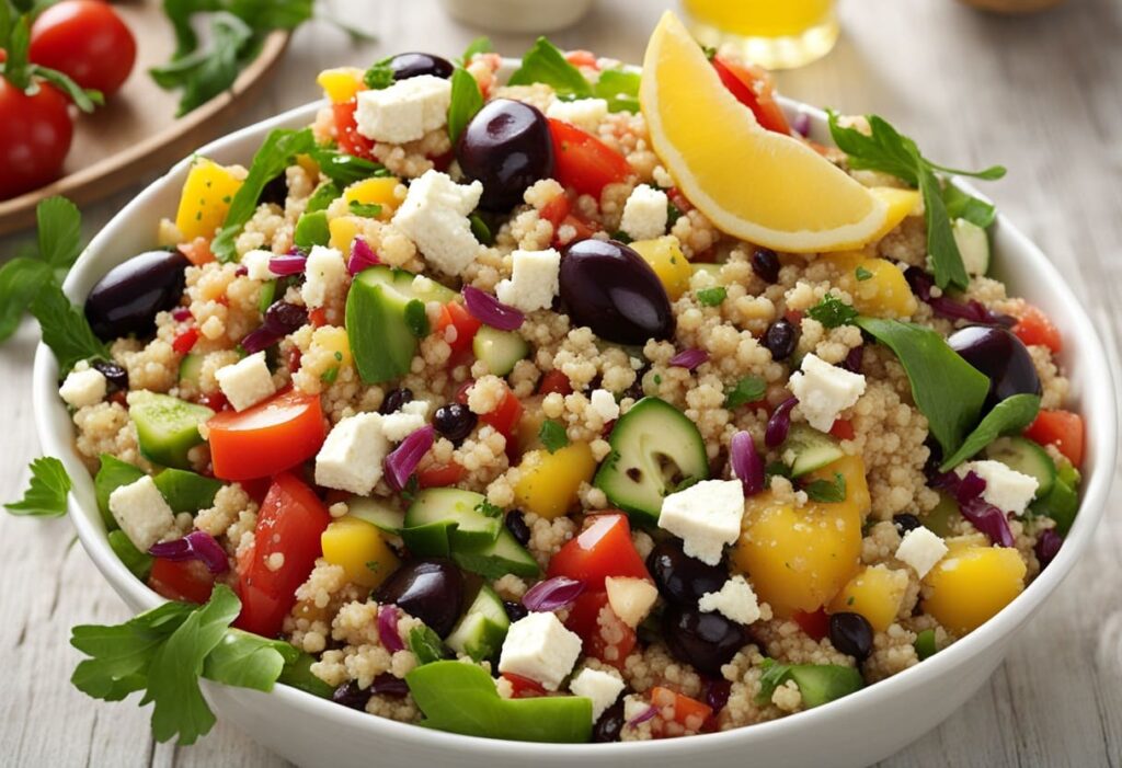 Mediterranean Quinoa Salad