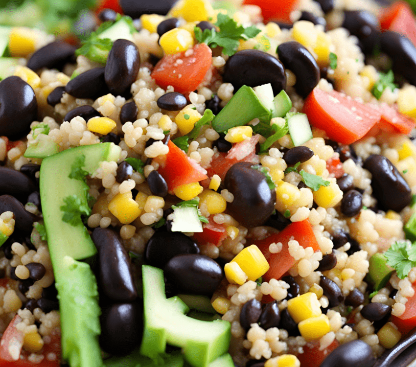 Quinoa and Black Bean Salad