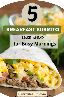 5 Healthy Breakfast Burritos