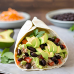 Avocado & Black Bean Burrito