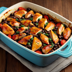 Balsamic maple chicken Casserole 