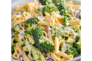 Broccoli Cheddar Pasta Salad