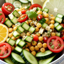 Mediterranean Chickpea Salad 