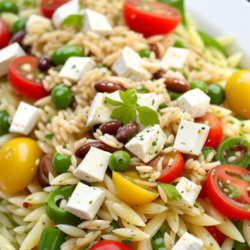 Mediterranean Orzo Salad 