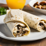 Mushroom & Swiss Burrito