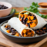 Sweet Potato & Black Bean Burrito