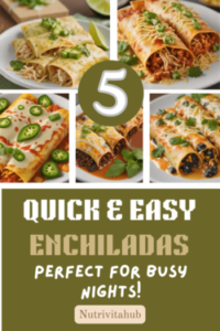 5 Delicious Variations of Enchilada Recipes