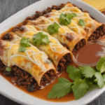 Beef and Bean Enchiladas