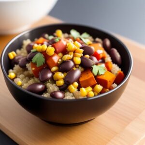 Black Bean and Sweet Potato Bowl