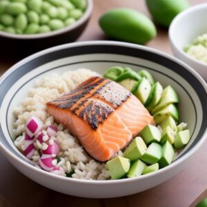 Salmon and Avocado Bowl