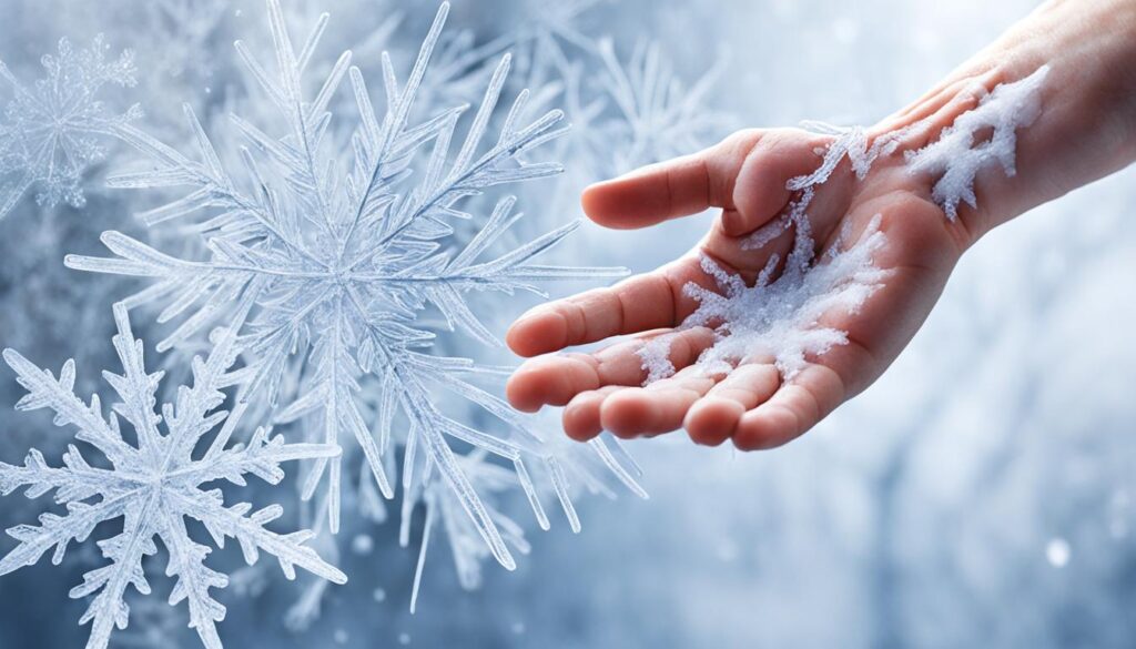 causes of dry hands in winter