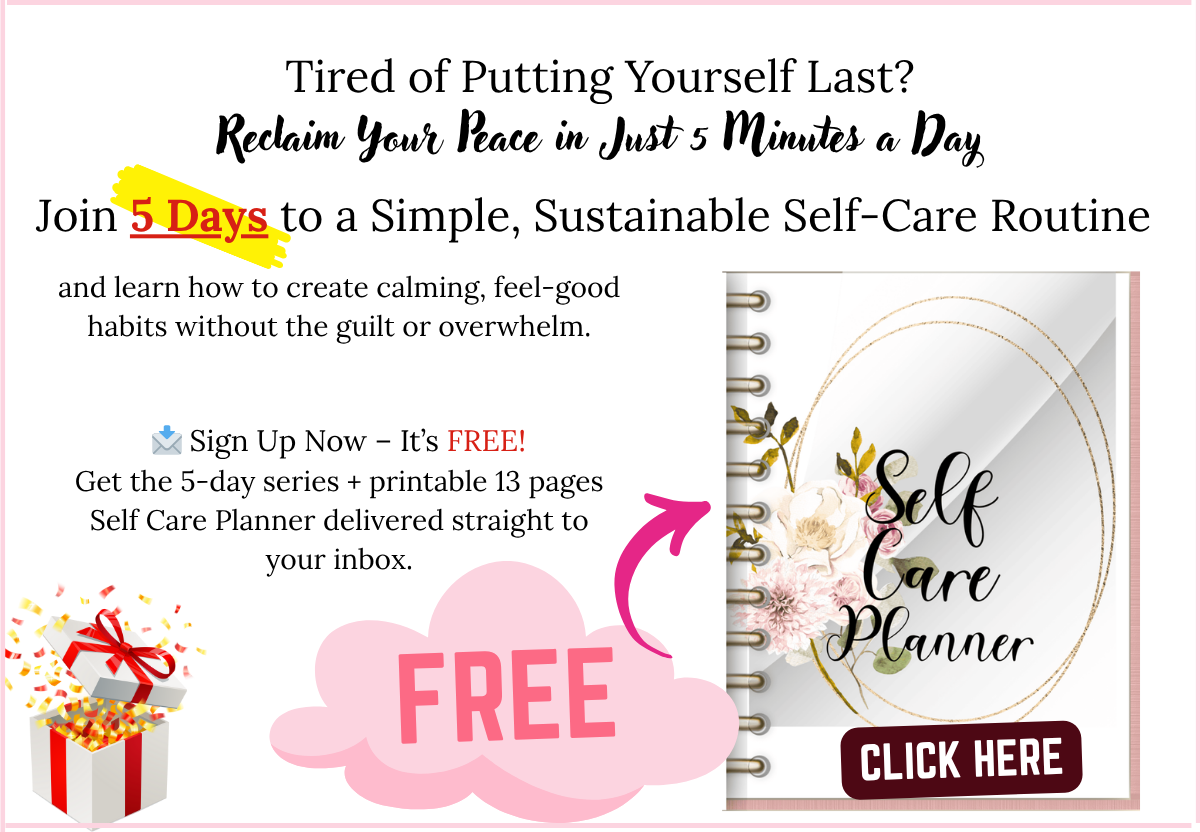 Free Self-Care planner